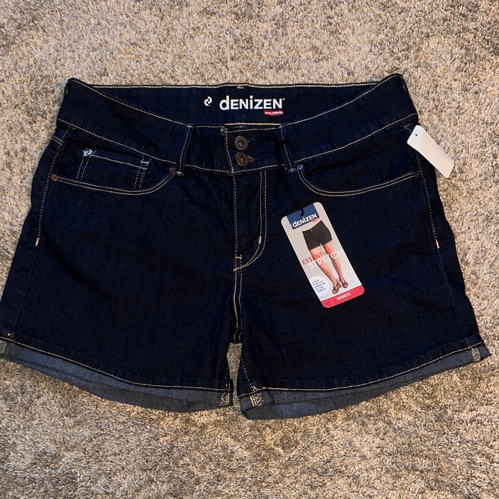 Denizen from Levi's Women's Deep Indigo Jean Shorts